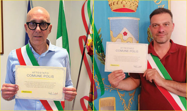 Polis, una pergamena per ringraziare i sindaci della provincia di Firenze 