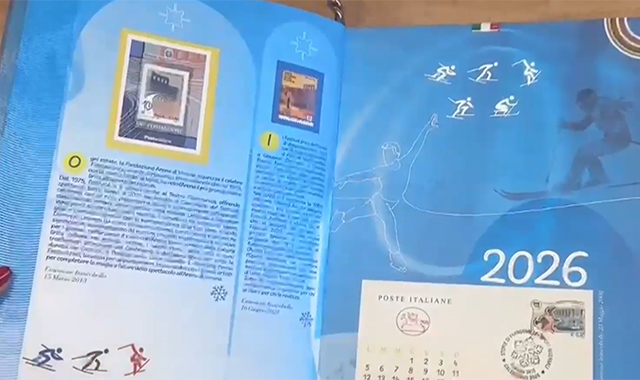 Gli sport invernali protagonisti del calendario filatelico 2026
