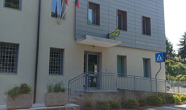 Poste porta i servizi della PA nel piccolo comune di San Floriano del Collio, in provincia di Gorizia