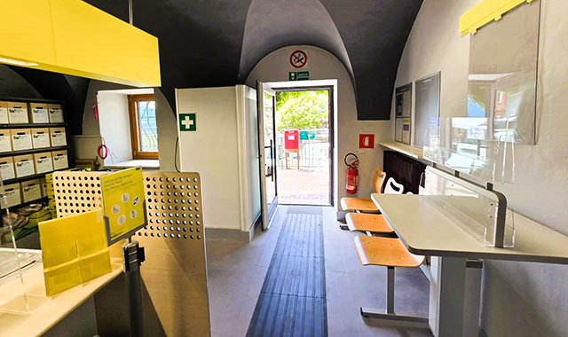 Trento: l’ufficio postale di Capriana riapre in versione Polis