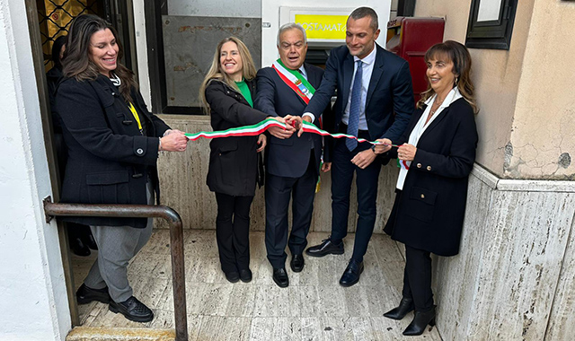 Latina, presentato alle istituzioni il rinnovato ufficio postale Polis a Castelforte