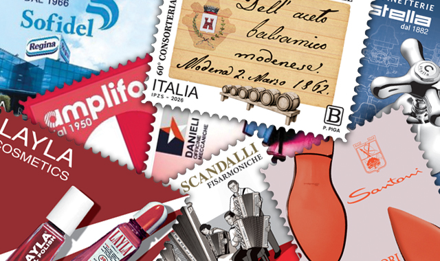 Poste: otto nuovi francobolli dedicati alle eccellenze del sistema produttivo e del Made in Italy