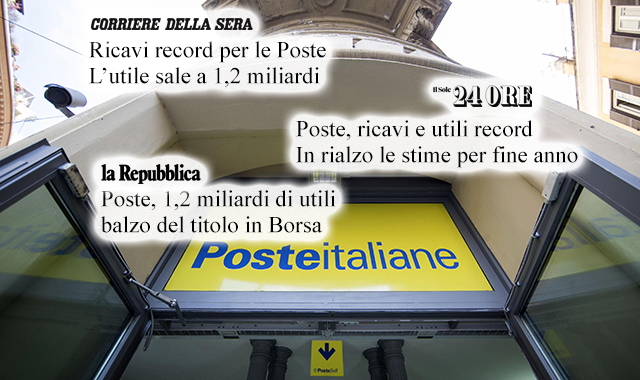Semestre da record e stime in rialzo: i risultati di Poste Italiane sulla stampa nazionale
