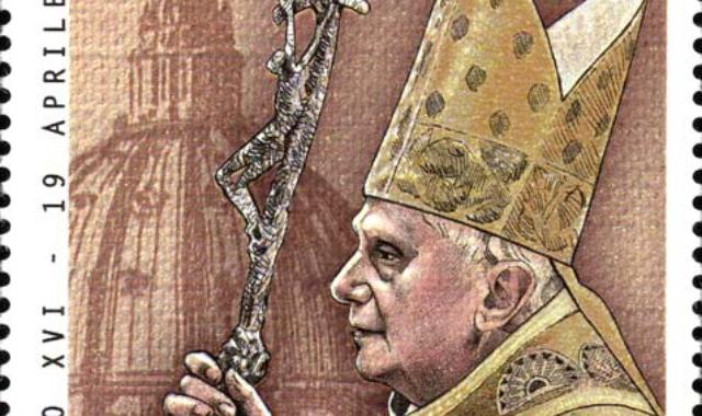 francobollo ratzinger