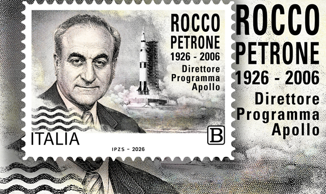 Un francobollo per ricordare Rocco Petrone, l’italiano che lanciò l’uomo sulla Luna