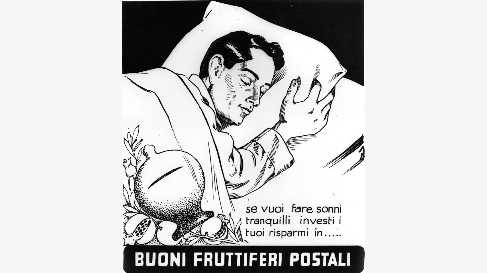 Bozza di una pubblicità sui Buoni