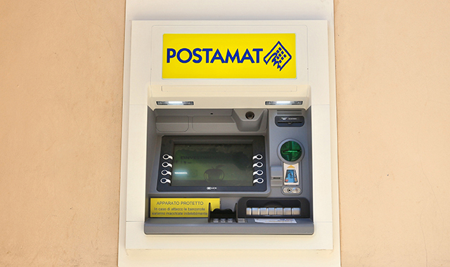 Quattro nuovi ATM Postamat nei comuni Polis in provincia di Enna
