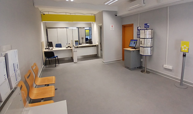 Poste porta i servizi della PA nel piccolo comune di Guardialfiera, in provincia di Campobasso