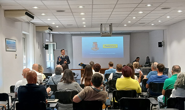 Pescara, corso di Guida Sicura per i dipendenti di Poste Italiane