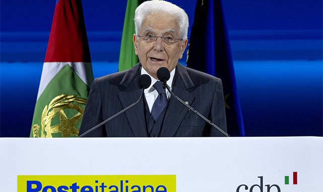 Il Presidente Sergio Mattarella rivolge il suo indirizzo di saluto in occasione del 150° anniversario del risparmio postale