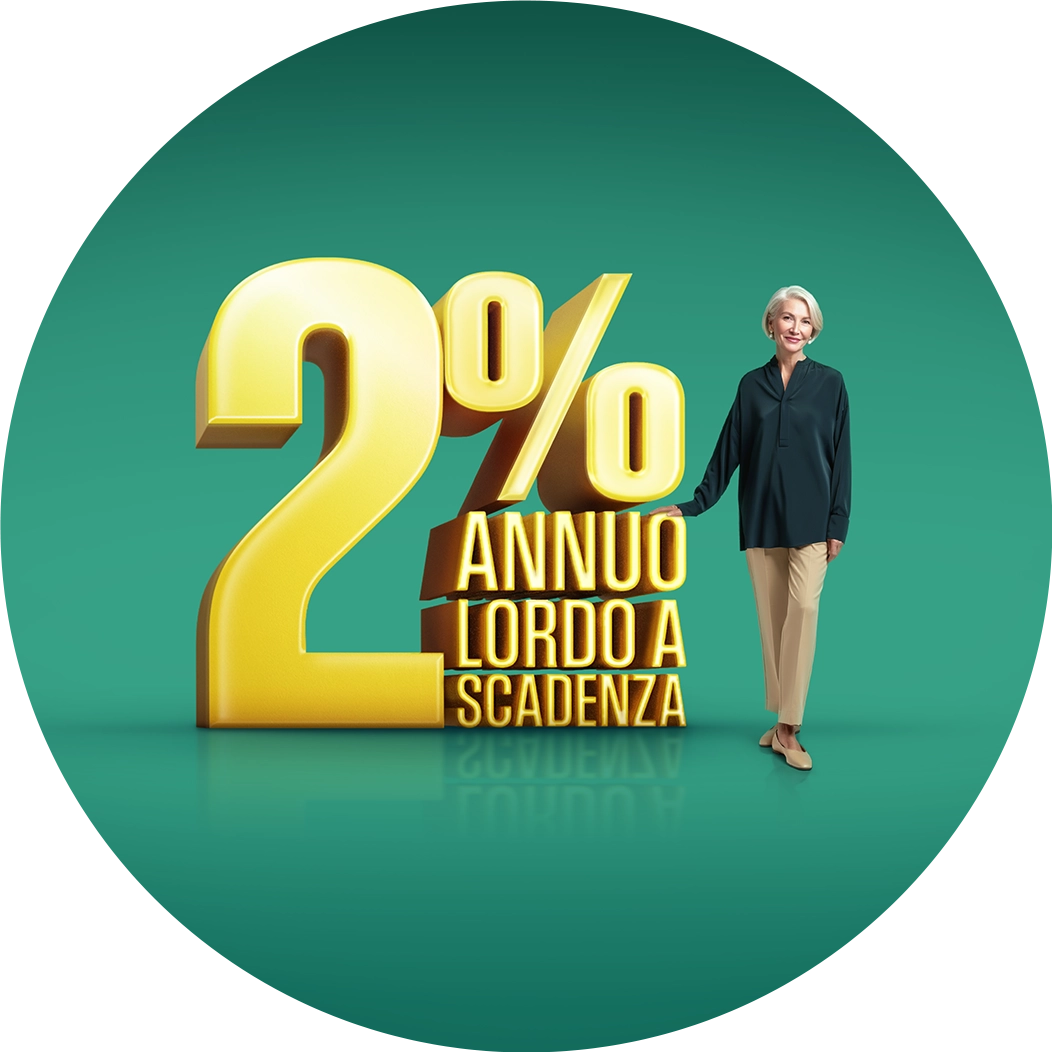 Deposito Supersmart Pensione 2% annuo lordo a scadenza