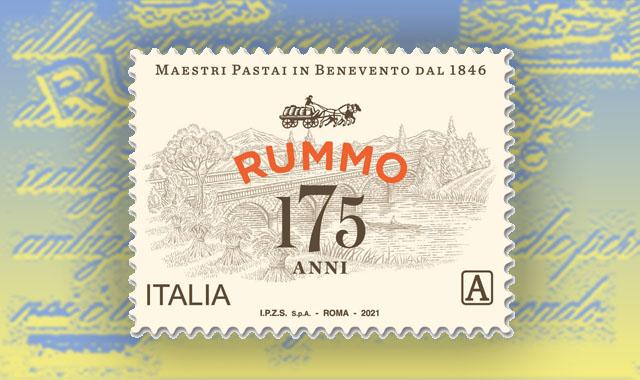 Un francobollo celebra i 175 anni della pasta Rummo