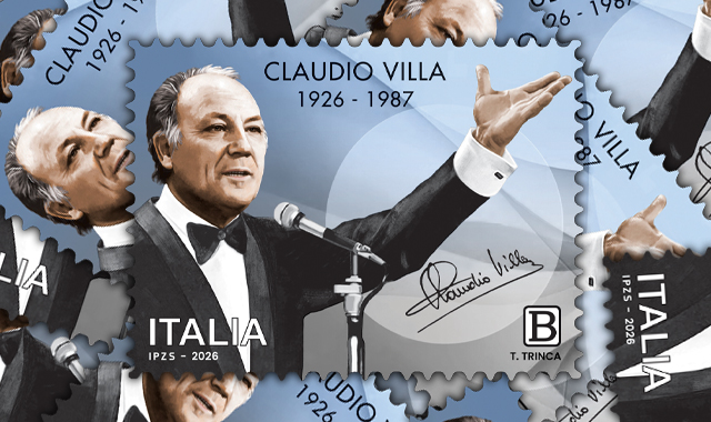 Un francobollo per Claudio Villa a cento anni dalla nascita