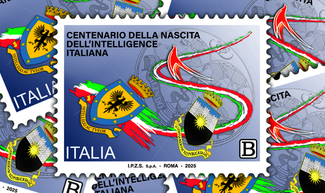 Un francobollo dedicato al Centenario dell’Intelligence italiana