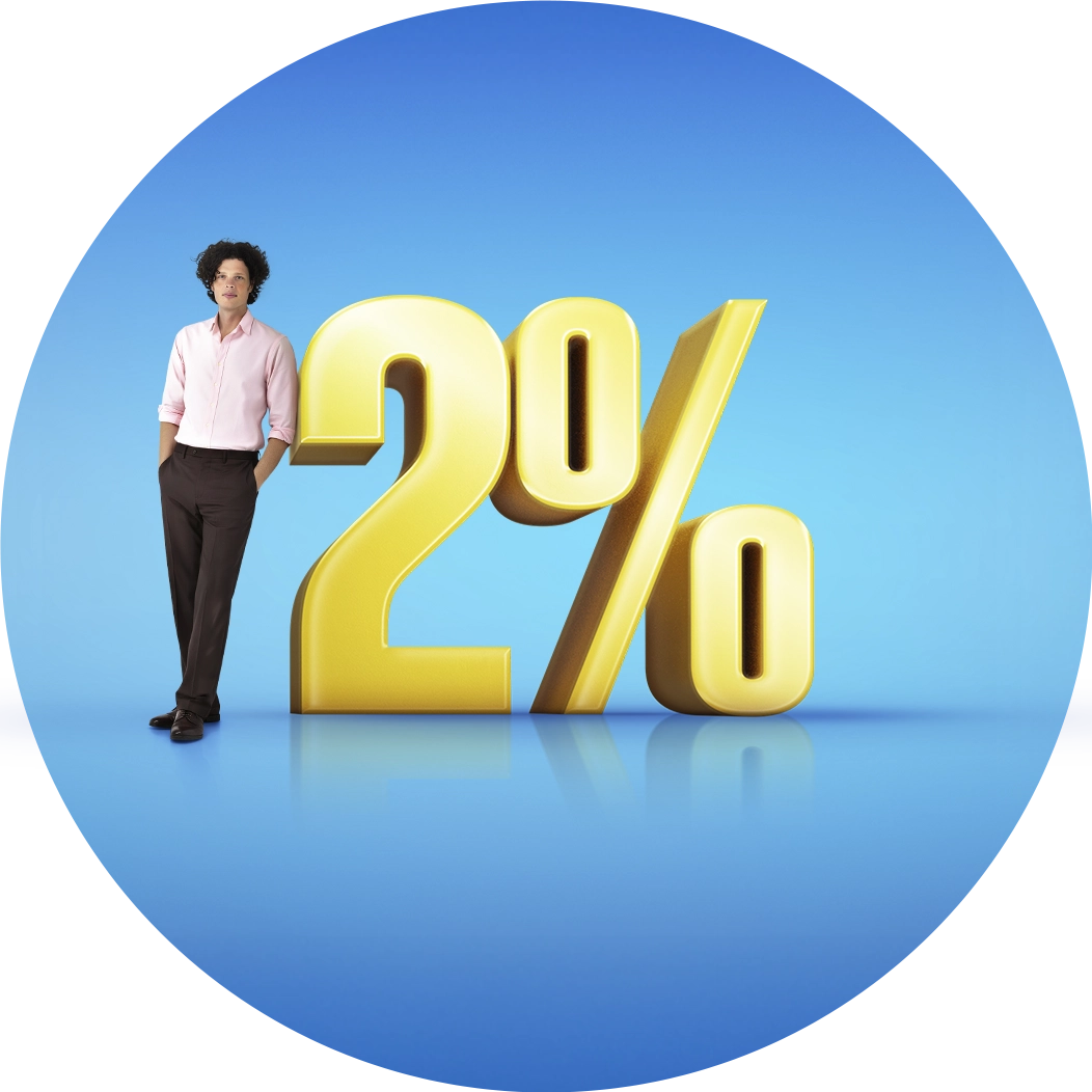 Deposito Supersmart Premium 2%