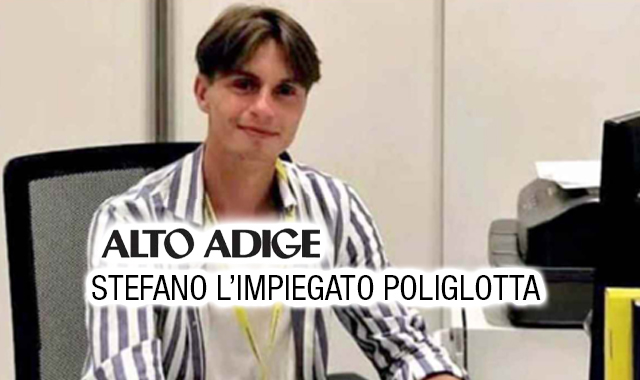 Lo sportellista di Malles che parla sei lingue: “Qui gli stranieri si sentono a proprio agio”
