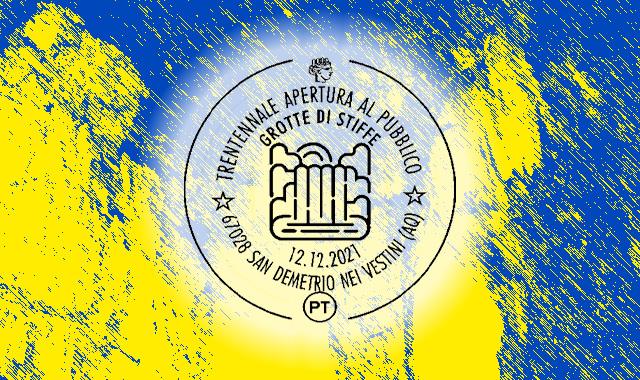 Filatelia: una cartolina celebra i 30 anni delle Grotte di Stiffe