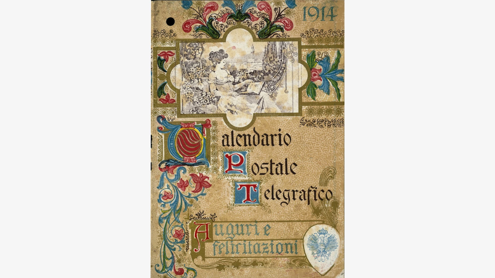 Calendario postale e telegrafico del 1914