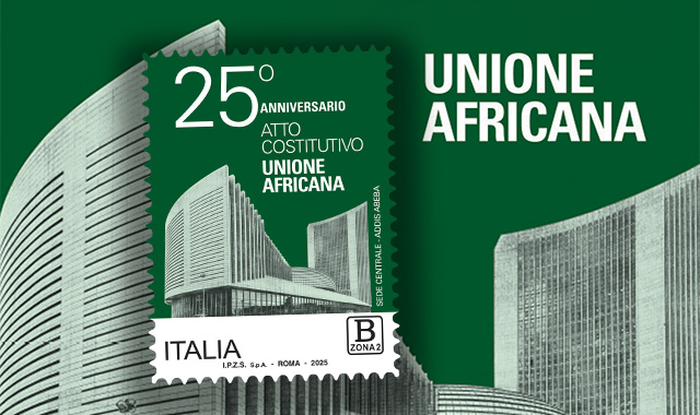 Un francobollo per i 25 anni dall’Atto Costitutivo dell’Unione Africana