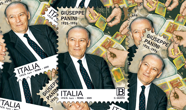 Un francobollo dedicato a Giuseppe Panini a 100 anni dalla nascita