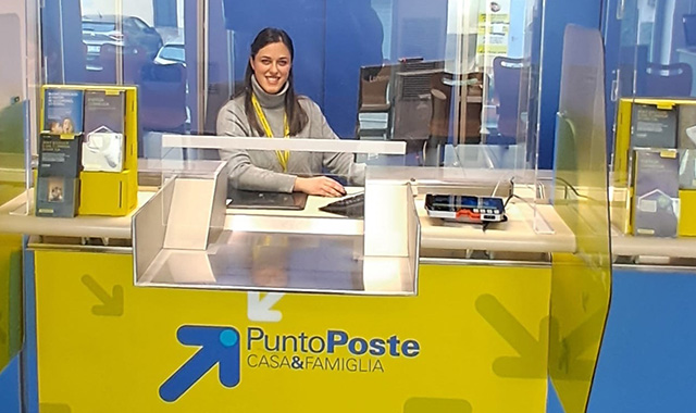 Abruzzo: all’ufficio postale di Sulmona attivo il Punto Poste Casa&Famiglia