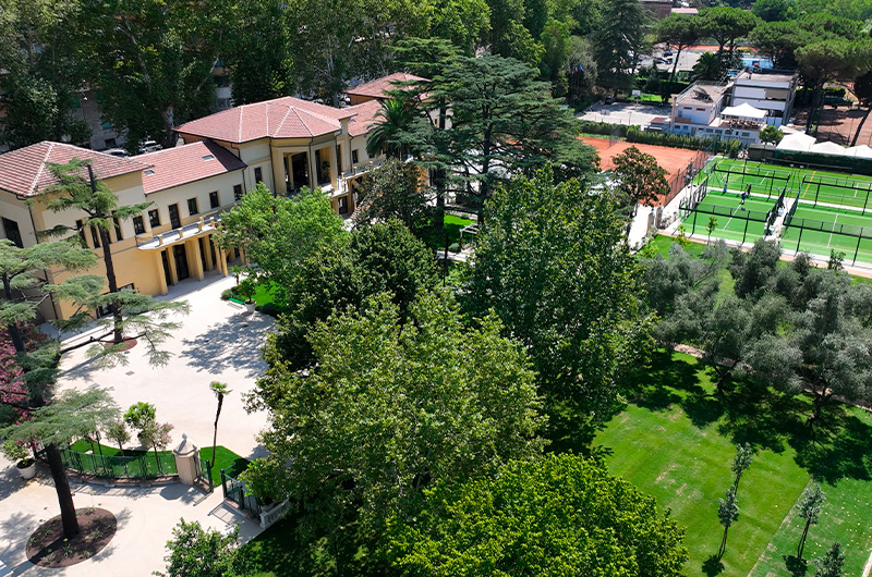 Casina Poste vegetazione