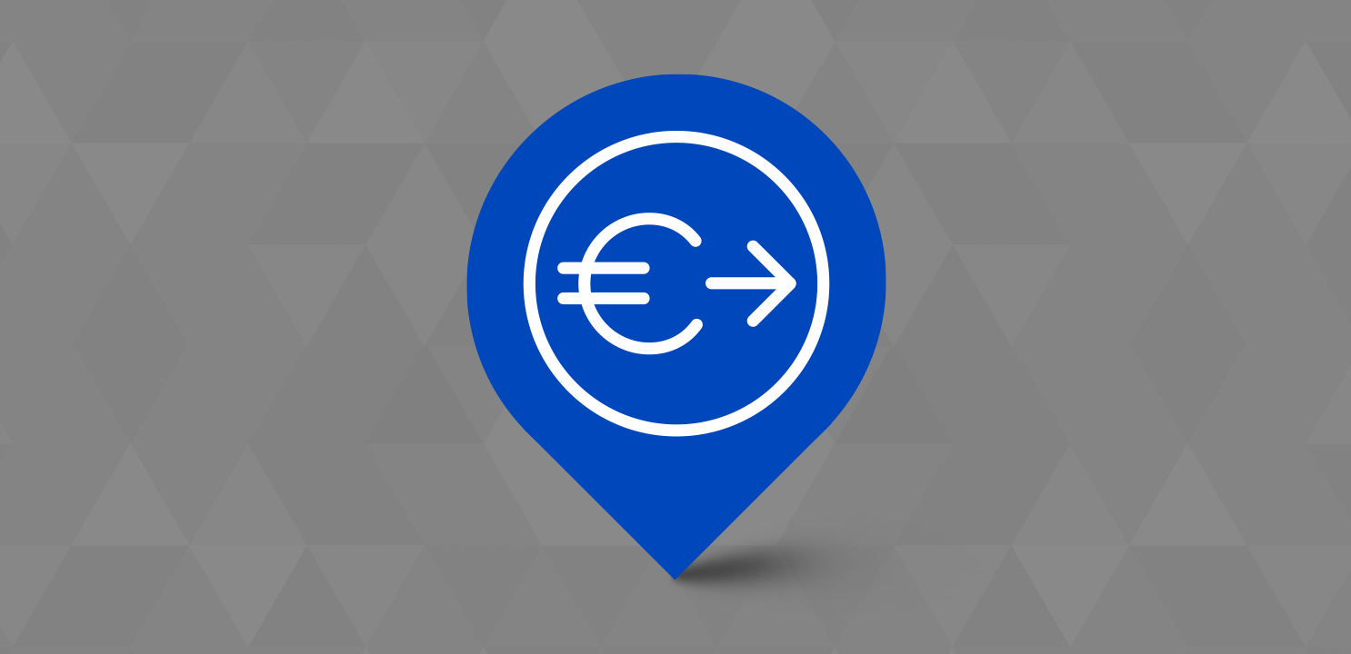 Immagine stilizzata con simbolo dell'euro 