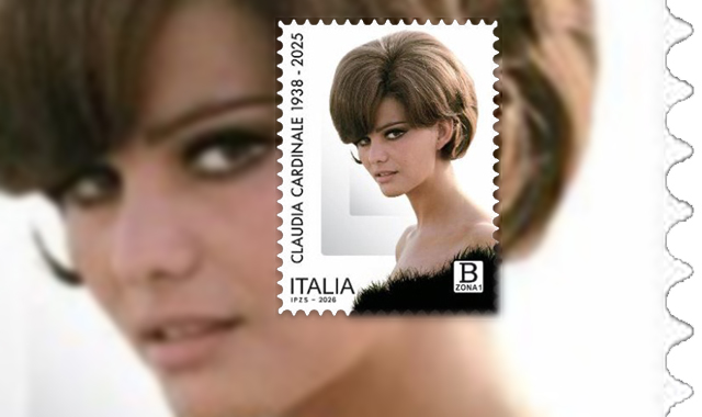Cinema, un francobollo per ricordare Claudia Cardinale