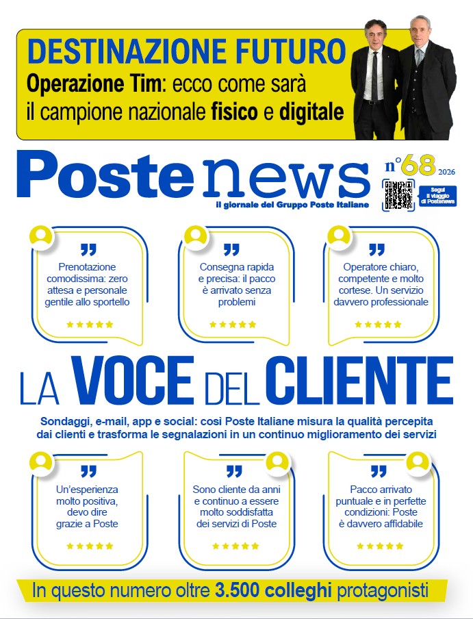 Copertina Postenews 68
