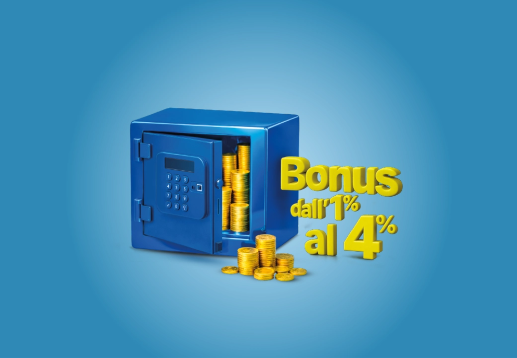 Cassaforte con monete