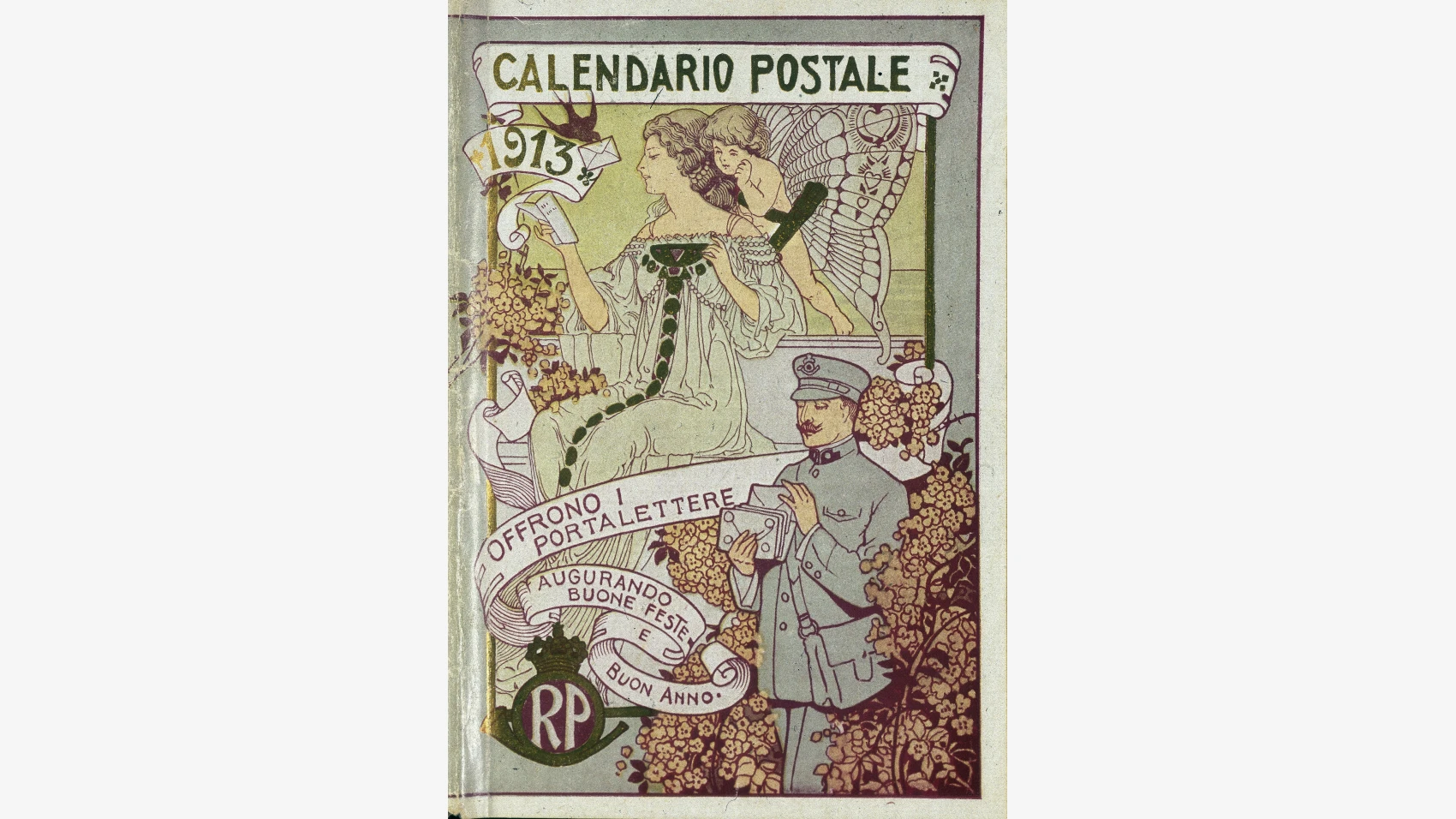 Calendario postale del 1913